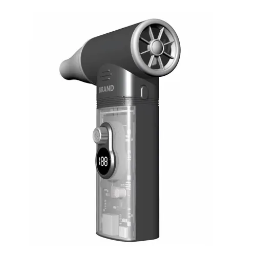 Remote Control Fan 5000mAh Power Bank Adjustable Wind Speed LED Brightness Digital Display Fast Charging for Emergency