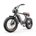 USA DIRECT Emoko C91 Electric Bike 48V 20Ah Battery 1000W Motor Recommended Top Speed 25KM/H 20*4.0Inch Tires 55-70KM Max Mileage 150KG Max Load Electric Bicycle