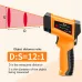 CZDANG W-10 Infrared Thermometer -50C to 800C 13-Point Laser Precision 12:1 Distance Ratio Digital Temperature Gun Fast Readings Adjustable Emissivity