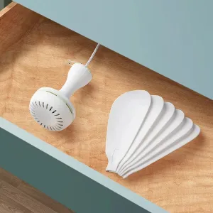 Tevorex 5 / 6 / 8 Leaves Electric Ceiling Fan Silent Low Noise Energy Saving with Remote Cable Lightweight Portable for Camping Bed Dormitory Tent