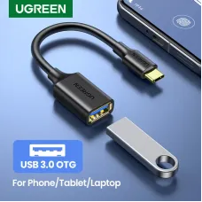 Ugreen US154 Type-C Male to USB3.0 Female OTG Adapter Cable for Phone Laptop Tablet U Disk