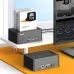 MAIWO K3082P 12-in-1 Hard Drive Docking Station SATA to USB 3.1 Gen2 Dual Bay Offline Clone Adapter with RJ45 SD/TF for 2.5/3.5" SSD HDD Case