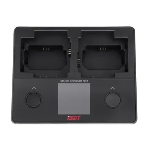ISDT NP2 18W DC Dual Channel IPS LCD Camera Charger for Sony NP-FZ100 NP-FW50 NP-BX1 Battery