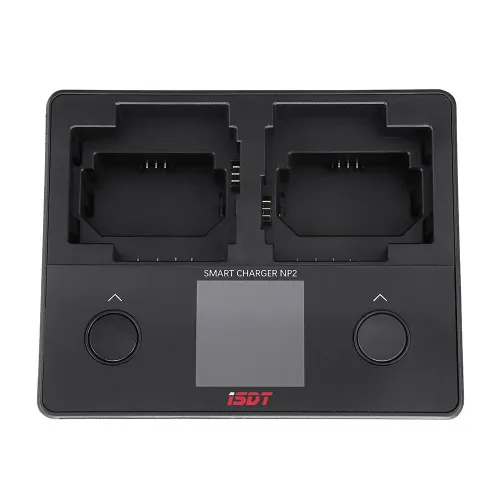 ISDT NP2 18W DC Dual Channel IPS LCD Camera Charger for Sony NP-FZ100 NP-FW50 NP-BX1 Battery