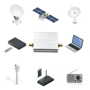 HT004 Full Band Amplifier Preamplifier 100k-6GHz 20dB Gain 5V Ultra-Low Noise 50 Ohm SMA Connector USB Type-C