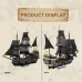 653000 Black Sorcerer Ship Building Blocks Skeleton Ghost Boat Model Assembly Bricks Toys Desktop Decoration Kid Birthday Boy Adult Gifts