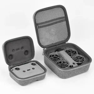 BRDRC Portable Waterproof Storage Bag Handbag Carrying Box Case with Carabiner for DJI NEO TWO RC Drone Quadcopter RC-N3 Controller