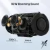 Tribit StormBoxLava 80W Portable bluetooth 5.4 Speaker Wireless Speaker 2x30W Neodymium Magnet Woofers 2x10W Silk Dome Tweeters 43Hz Ultra Deep Bass 24H Playback TWS Pairing IP67 Waterproof Outdoors Speakers with Detachable Shoulder Strap