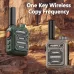 ABBREE AR-63 Mini Walkie Talkie Wireless Copy Frequency Long range Type-C Charger for Hotel Business Two Way Radio