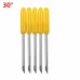 5pcs 30/45/60 Degree Engraving Machine Blades Cutter for CB09 Vinyl Cutter Plotter