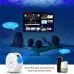 Tuya Smart Star Projector Light WiFi Laser Starry Sky Projector Waving Night Light LED Colorful APP Wireless Control Timing Function Work with Alexa Google Home