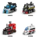 4Set / 6Set Mini Pullback Car Construction Racing Car Model Building Block Assembly Kit Vehicle Toy Children Gift