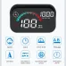 Universal Car Head Up Display HUD Digital GPS Speedometer Projector Screen Dashboard Odometer with Overspeed Alarm For All Cars