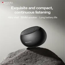 Yesido YSW33 Wireless Bluetooth Speaker Small Steel for Cannons Speaker 35MM Speaker Full-Range Unit Bluetooth Speaker