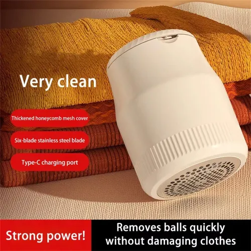 Tevorex Electric Lint Remover for Clothing USB Rechargeable Fabric Shaver Powerful Remover Portable Clothes Shaver for Household Use
