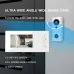 WF006-KP2 Video Doorbell 4.3 Inch IPS Screen Two Way Intercom Night Vision Wireless Installation Secure Connection Long Range Visual Doorbell