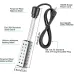 220V Immersion Water Heater 3000W Hot Tub Water Heater with Stainless Steel Shield and Hanging Head for Inflatable Pool Heater Home Tank Travel Winter Kids Pool