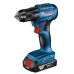 GSR 185-LI for BOSCH Cordless Drill 18V 2Ah Brushless Motor High Speed 1900RPM Compact Design Keyless Chuck Wood Metal Screwdriver