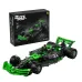 TUOMU T4018 Building Blocks Car Racing Series 1/12 Scale C24KS F1 Formula Assembly Kit Kids Gift