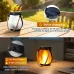 IPRee Camping Light Solar Flame Lights USB Rechargeable IPX4 Waterproof1500mAh Hanging Lantern Outdoor Garden Light