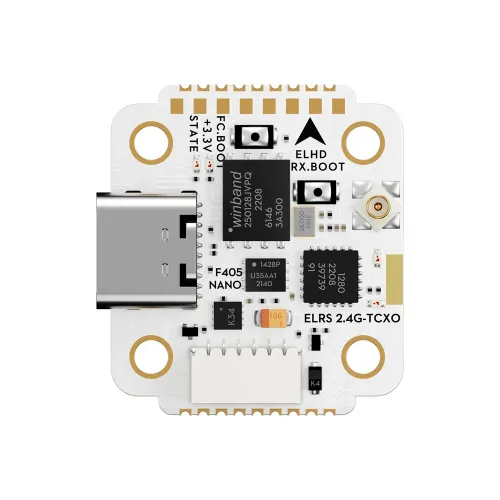 16mm*16mm Flywoo GOKU GN405 Nano HD 20A 2-4S Stack V3 with TXCO ELRS 2.4Ghz Support DJI O4 / O4 Pro FPV Racing Drone