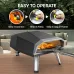 UDirect ECOWELL EPO120 Pizza Oven Outdoor Stove 12"Outside Stone/Peel, Infrared Thermometer and Portable Waterproof Cover Pizza Oven
