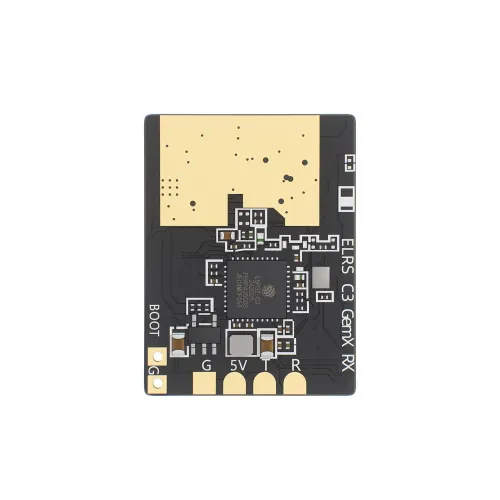 GEPRC ELRS 915M/2.4G Dual Band C3 Gemini Xrossband Receiver with IPEX1 T-Antenna Connector for FPV Racer Drones