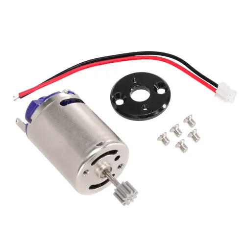 Upgraded Accessories 370 High-Speed Brushed Motor with Base for MN99S MN78 WPL C24 C34 RC Car Vehicle Models Spare Parts
