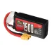 ZOP Power 3S 11.1V 1500mAh 120/240C 16.65Wh LiPo Battery XT60 Plug for RC Drone FPV Racing Quadcopter Helicopter Airplane
