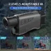 IPRee 1080P HMonocular with 16X Digital Zoom, 7-Level Brightness Adjustment, Clear Viewing up to 300 Meters in Total Darkness, Essential for Nighttime Activities, Night Vision Glasses