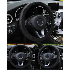 Car Steering Wheel Cover Anti Slip Universal 37-38cm Steering Decoration Accessories