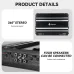 Andeman 7800W 4-Channel Car Amplifier High Power Output 12V-13.8V Efficient Cooling Design for Enhanced Audio Performance