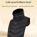 YSchy LY-C07 Short Type Motorcycle Neck Warmer Winter Riding Warm Cotton Waterproof Windproof Long Neck Warmers