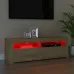 TV Cabinet with LED Lights Sonoma Oak 47.2"x13.8"x15.7