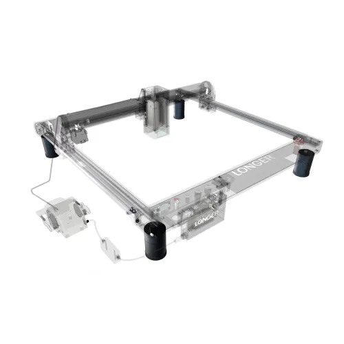 EU/US DirectLONGER Raiser for Laser B1 Engraver Height Raiser Adjustable Stackable Extension Columns 50mm Height Increase for Tall Objects and Cylindrical Engraving