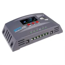 12V/24V MPPSolar Charge Controller Regulator Colorful Screen For Lifepo4 GEL Lithium Lead Acid Battery 30/70/100A