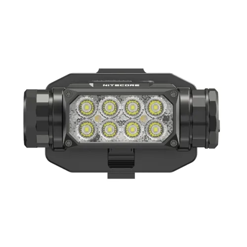 NITECORHC65M UH2000LM High Lumen Headlamp Dual Beam Built-in 4000mAh Battery USB-Rechargeable Lamp Triple Output LEHeadlight