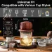 6 Flavors Whiskey Smoker Kit with Wood Chips Old Fashioned Drink Smoker Infuser for Cocktails Birthday Bourbon Gifts