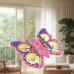 E0-25 Flying Glitter Butterflying Intelligent Gravity Sensor Obstacle Altitude Hold Mode 360 Filp Colorful LED Lighting 2.4G 4CH RC Toys Kids Gift Drone Quadcopter RTF
