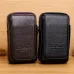 Men's Genuine Leather Zipper Waist Pack Phone Storage Waist Bag Belt Hanging Key & Card Storage Bag