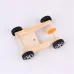 Wooden Solar Electric Vehicle Model Assembly Kit DIY Children's Science Experiment Education Puzzle Toy Student Technology Small Production