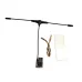 BAYCK ExpressLRS ELRS 2.4GHz/915MHz Nano Receiver T Type Antenna for FPV Racer Drone