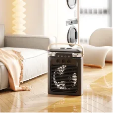 Spray Small Fan Humidification Small Refrigeration Air Conditioner Mini Fan Water-cooled Silent Air Cooler Portableel Ectric Fan