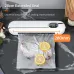 Automatic Vacuum Sealer Kitchen Vacuum Sealer Machine Household Food Bag Keep Food Fresh With10pcs Fresh-Keeping Bags