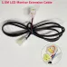 Car Heater Universal Accessories LCD Monitor Extension Cable / 90 to 75 Two-way Valve