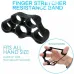 5 Pcs Hand Grip Strengthener Set Adjustable Hand Gripper Finger Rehabilitation Training Resistance Stress Relief Ball Fitness Exercise Tools