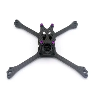 533Air 188mm X Type 5 Inch Frame Kit Compatible with HDzero Nano90+RC18D Camera for RC FPV Racing Drones