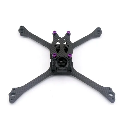 533Air 188mm X Type 5 Inch Frame Kit Compatible with HDzero Nano90+RC18D Camera for RC FPV Racing Drones