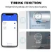 Tuya 40A Smart Wifi+bluetooth Water Heater Boiler Touch Switch 8000W Timer Schedule Voice Control with Alexa Google Home Yandex