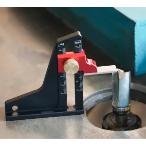 Woodworking Height Gauge Depth Measurement Tool Aluminum Alloy For Milling Cutter Trimming Machine Saw Blade Marking Ruler Adjustable
